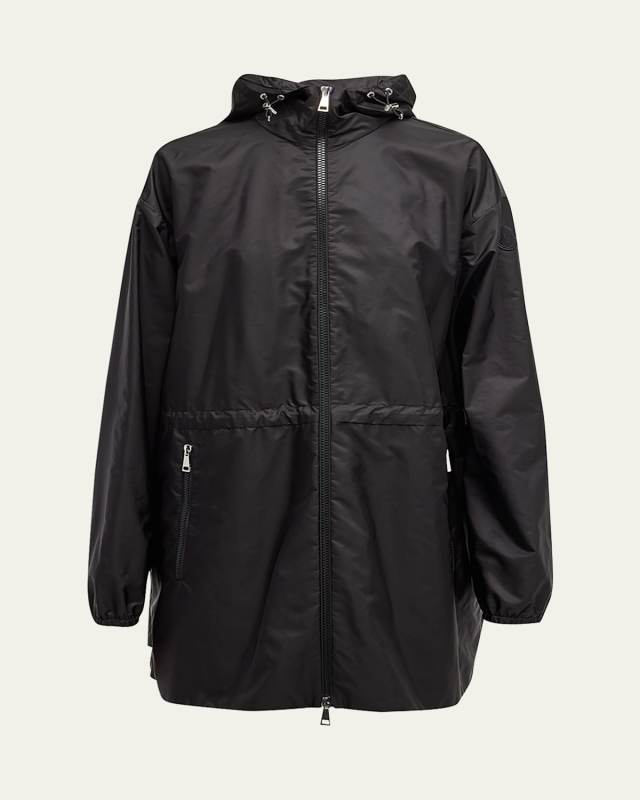 Wete Parka Jacket with Gathered Waist